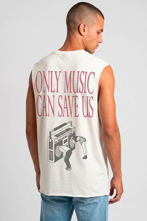 Cut Regata off white Only Music