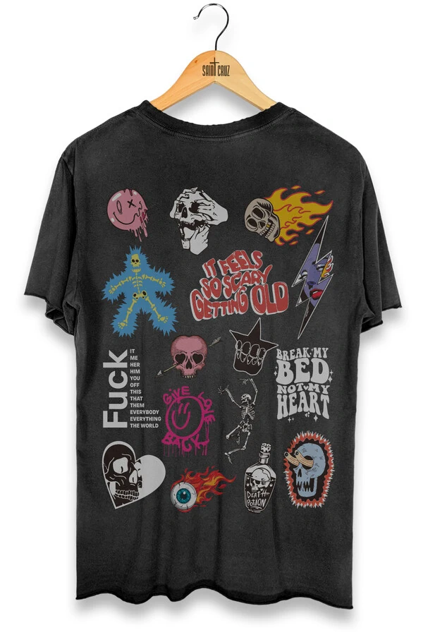 Camiseta preta Blend Outlet