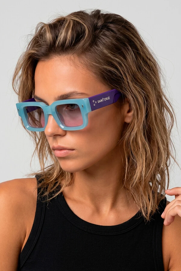 Óculos Illusion Azul e Roxo