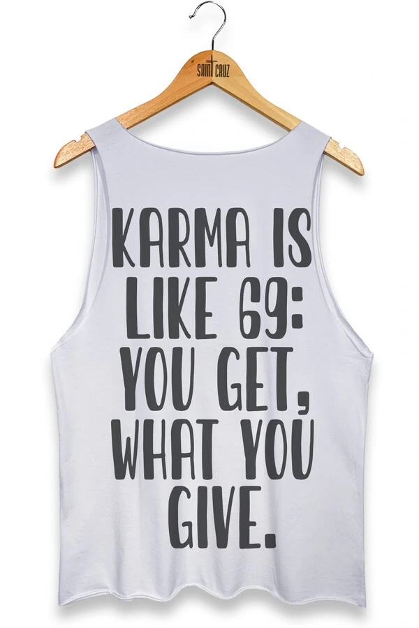 Regata branca Karma Outlet