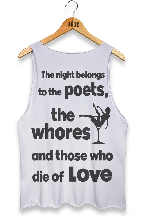 Regata branca Poets