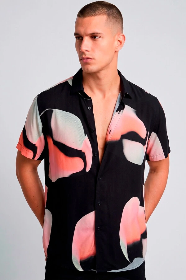 Camisa de viscose Magic