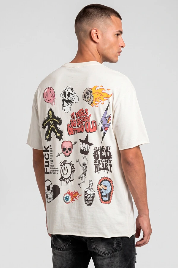 Camiseta off white Blend