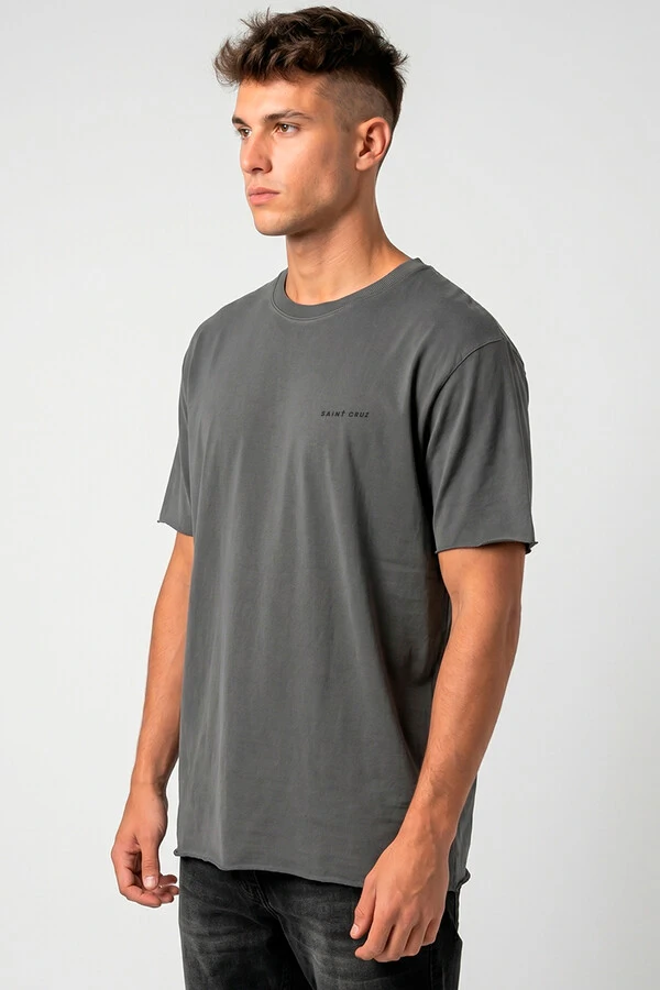 Camiseta estonada chumbo Poets