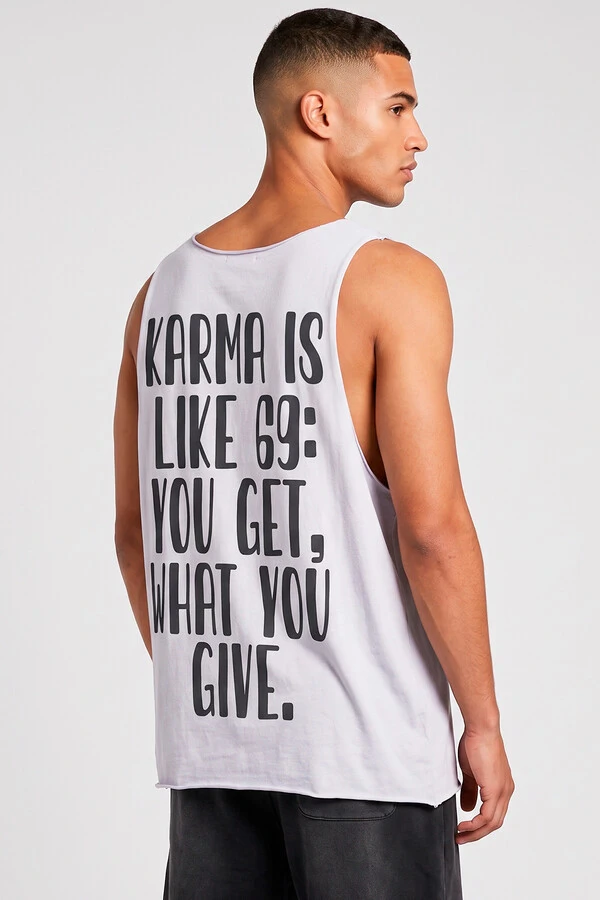 Regata branca Karma