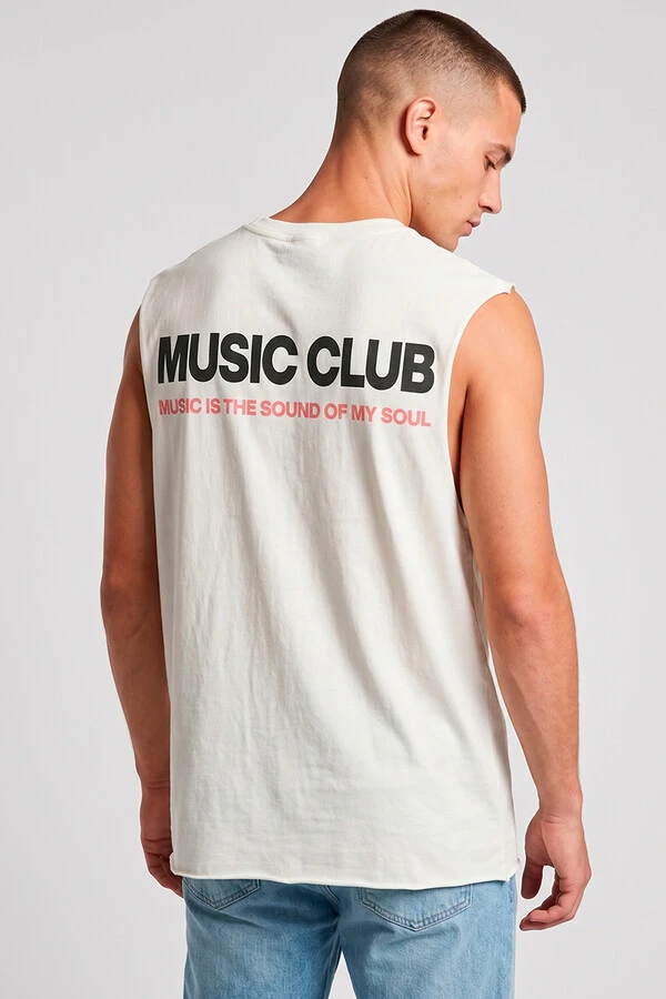 Cut Regata off white Music Club