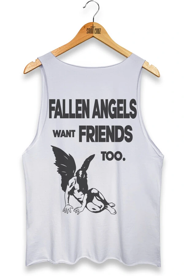 Regata branca Fallen Angels
