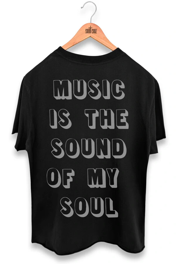 Camiseta preta My Soul