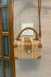 Bolsa Baú Palha