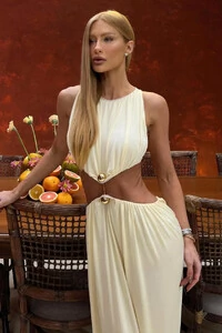 Vestido Jersey Halter