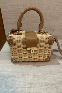 Bolsa Baú Palha