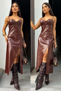 Vestido Merlot Preto