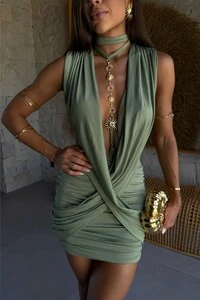 Vestido Scarlet (Acessório Removível)