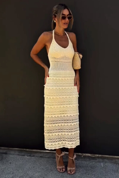 Foto Vestido Tricot