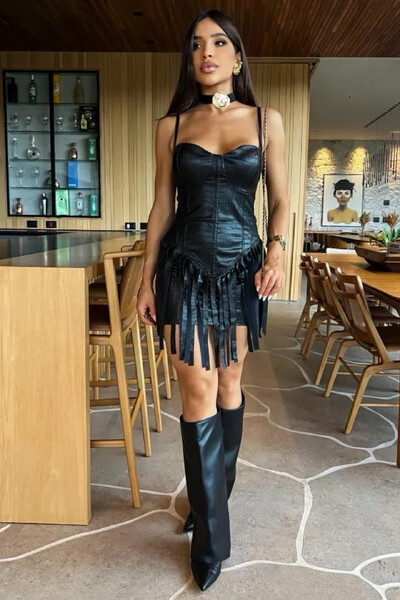 Foto Vestido Lana