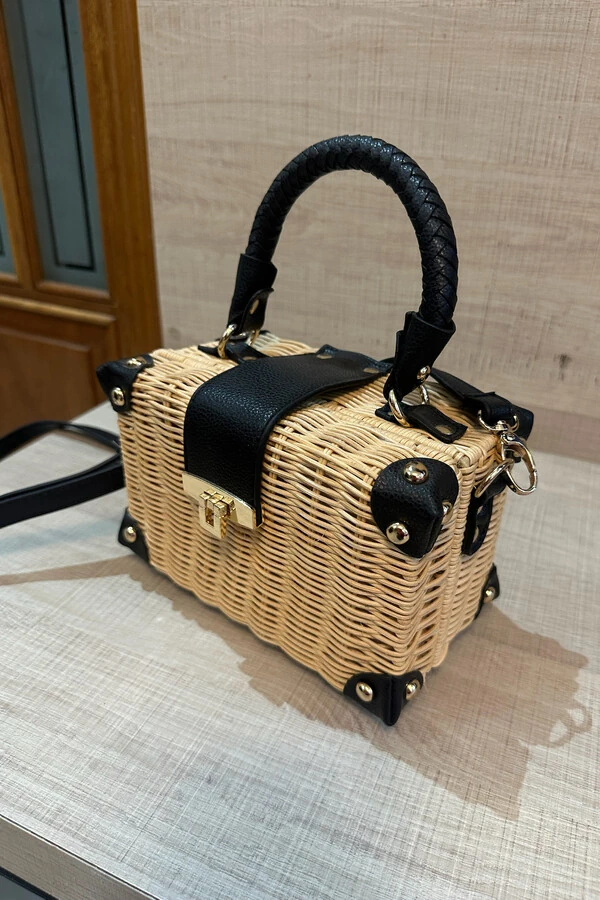 Bolsa Baú Palha