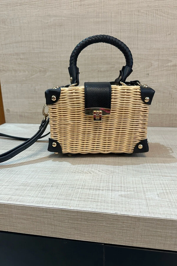 Bolsa Baú Palha