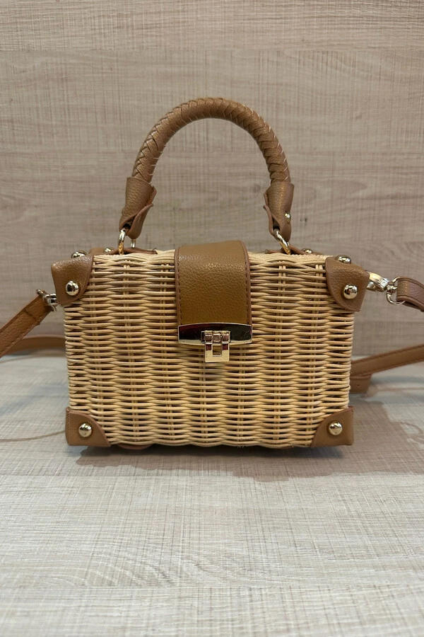 Bolsa Baú Palha