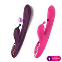 Vibrador Estimulador Clitoriano Ponto G Tripla Estimulação Super Macio Toque Aveludado