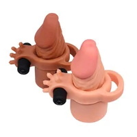 Capa Peniana Extensora com Vibrador Anel X-Tender Preenchimento de 5,5 cm