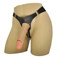 Cinta com Prótese Grossa em Silicone 20cm