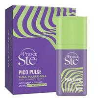 Gel Sugador Excitante Pico Pulse Beijável Unissex Vibra Pulsa e Gela Forte