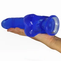 Pênis Magic com Escroto e Ventosa 19 cm x 4 cm