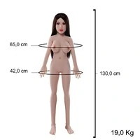 Boneca Realística 19 kg Sex Doll - T046 130 cm