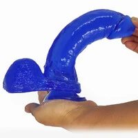 Pênis Magic com Escroto e Ventosa 19 cm x 4 cm