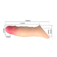Capa Peniana Extensora com Veias Salientes e Glande Avantajada - Darnel