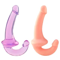 Pênis de Silicone para Casais - Strapless Inversão