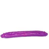 Pênis Duplo Havaiano Cor Rosa 33 cm x 3,5 cm