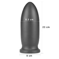 Plug Anal Gigante em Silicone - Anal Bomber: Explore Novas Sensações