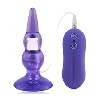 Plug Anal em Silicone com Vibro Controle Remoto - Aphrodisia