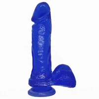 Pênis Magic com Escroto e Ventosa 19 cm x 4 cm