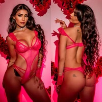 Body Sensual em Tule e Renda - Dayanne