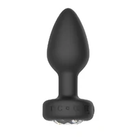 Plug Anal de Silicone com Vibro por Aplicativo