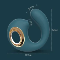 Vibrador Dolphin CG: Dupla Estimulação para Clitóris e Ponto G