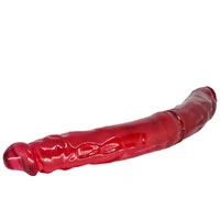 Pênis Duplo Havaiano Cor Rosa 33 cm x 3,5 cm