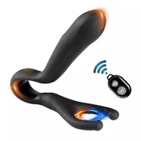 Massageador de Próstata e Testículos com Aquecimento