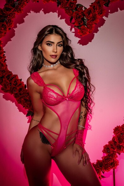 FotoBody Sensual em Tule e Renda - Dayanne