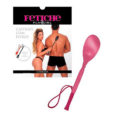 Foto Chibata Média Preta em Courvin 30 cm - Fetiche Play Girl