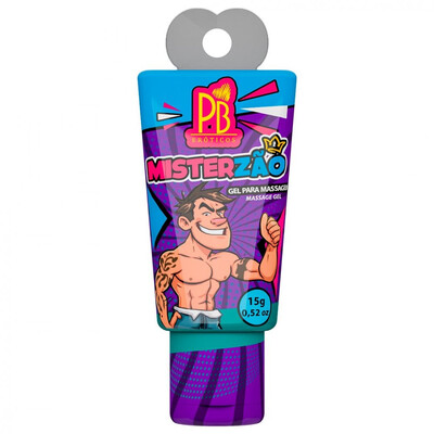 Foto Gel com Sensação de Aquecimento Masculino Misterzão 15g