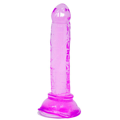 Foto Prótese Realística em Silicone Jelly com Ventosa 13 cm x 2,7 cm