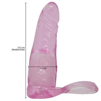 FotoAnel Companheiro Médio com Vibro Bullet 14 cm x 2,5 cm