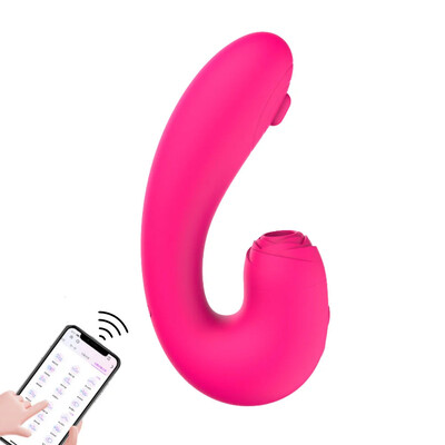 Foto Vibrador Duplo Ponto G e Pulsação de Clitóris com Aplicativo - Dika - NV Toys