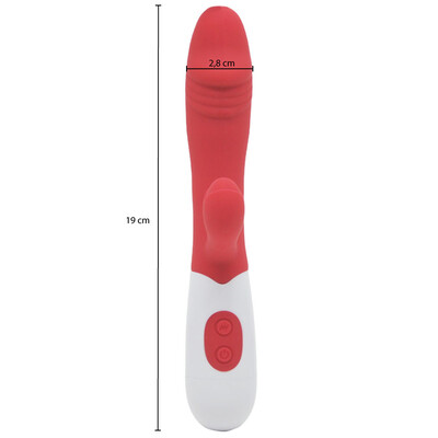 FotoVibrador de Ponto G e Clitóris á Pilhas - 1