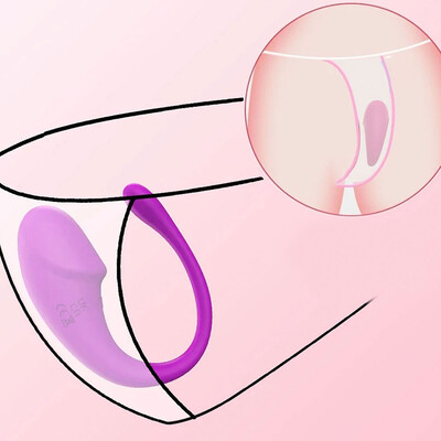 FotoVibrador de Calcinha com Aplicativo - Formato de Glande