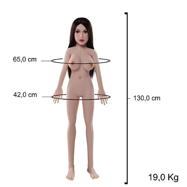 Boneca Realística 19 kg Sex Doll - T046 130 cm