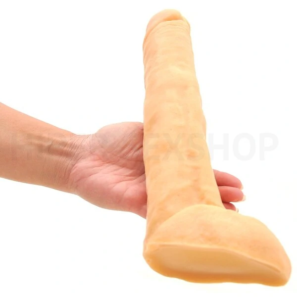 Pênis Realístico em Silicone Texturizado Prótese Big Cock